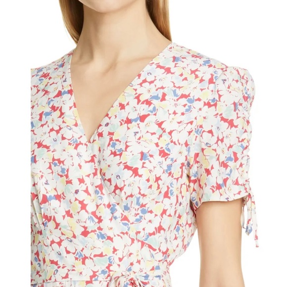 SALE!🌸🌸💥💥💥Lana Del Rey Polo Ralph Lauren crêpe wrap dress - Picture 10 of 14